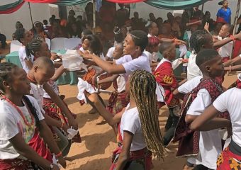 Students on cultural day